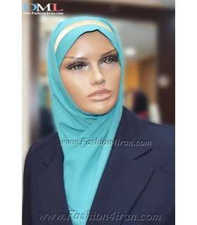 مقنعه فرم کد 44 مدل وفا کله غازی