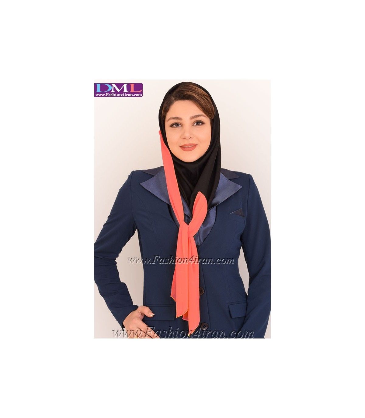 مقنعه دو شال گلبهی