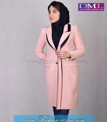 مانتو شلوار مازراتی گلبهی کد 142