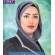 مقنعه فرم شالی طوسی تل سرمه ای کد 44