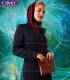 مانتو شلوار کد 74 سوپر فیونا ساتن قرمز