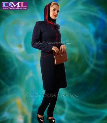 مانتو شلوار کد 74 سوپر فیونا ساتن قرمز
