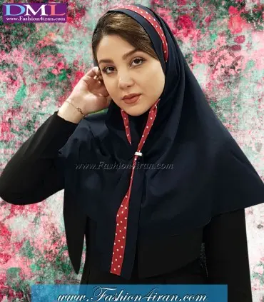 مقنعه کراواتی حریر