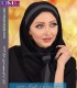 مقنعه کراواتی حریر طوسی کد 41