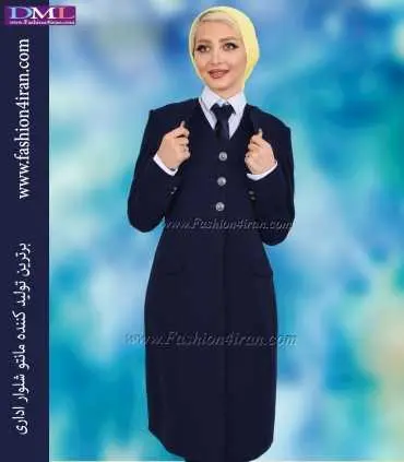 کت سارافون کرپ سرمه‌ای کد 99