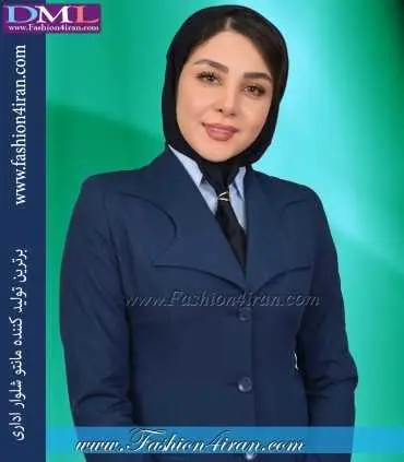 مانتو شلوار فیونا سرمه ای کد 55