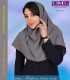 مقنعه کرپ کد 11 طوسی