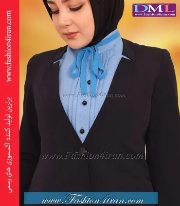 یقه ایستاده دیپلمات فیروزه ای a802