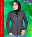 مانتو شلوار دیپلمات طوسی کد 109