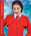 کت سارافون کرپ قرمز کد 99