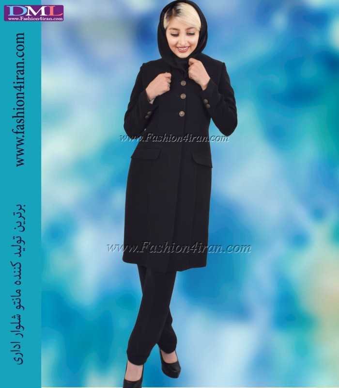 کت سارافون کرپ مشکی کد 99