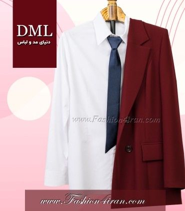 کراوات زنانه ساتن سرمه‌ای کد1