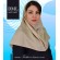 مقنعه کرم روشن کد 10