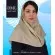 مقنعه کرم روشن کد 10