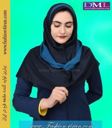 مقنعه فرم حریر کله غازی کد 21