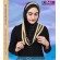 مقنعه شالدار حریر طلایی کد 42