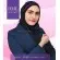مقنعه تل‌دار بنفش کد 46