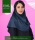 مقنعه لجنی تیره ساده