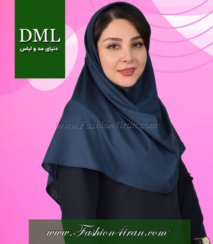 مقنعه لجنی تیره ساده