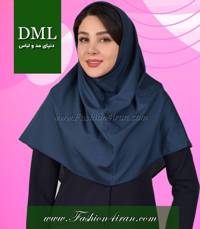 مقنعه لجنی تیره ساده بروجرد