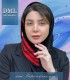 مقنعه نیم دراپه حریر قرمز کد 50