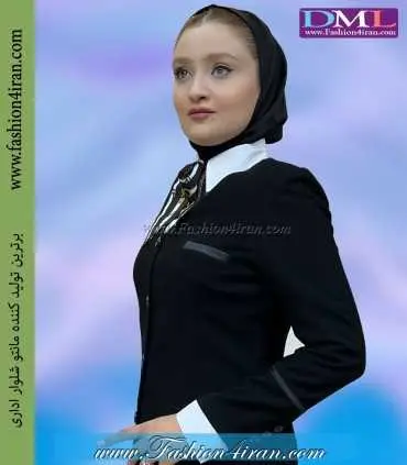 مانتو شلوار کرپ مشکی