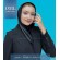 مقنعه نیم دراپه حریر طوسی کد 39