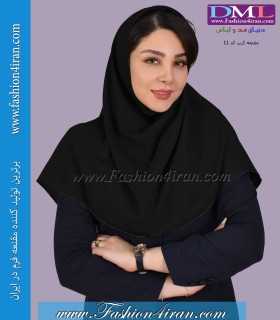 مقنعه کرپ مشکی