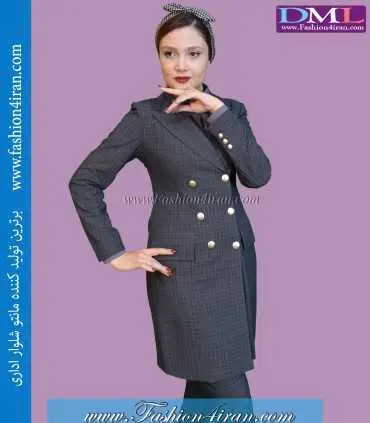 کت شلوار چهارخانه نوک مدادی کد 54