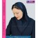 مقنعه کرپ تل‌دار سرمه‌ای کد 46
