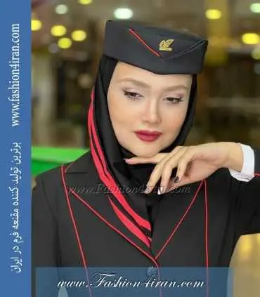 مقنعه فرم نیم دراپه حریر قرمز کد 39