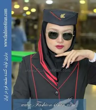 مقنعه نیم دراپه حریر قرمز کد 39