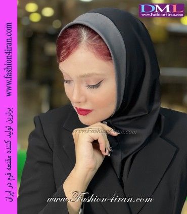 مقنعه اداری تل طوسی کد 13