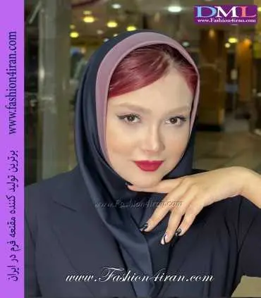 مقنعه اداری تل کالباسی کد 13