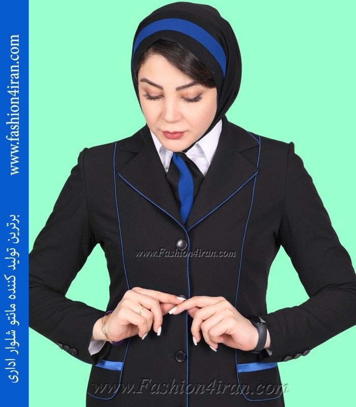 کت شلوار اداری فیونا با مغزی‌دوزی