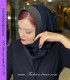 مقنعه اداری تل نوک مدادی
