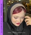 مقنعه اداری تل کرم کد 13