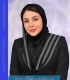 مقنعه اداری حریر شالی طوسی