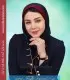 مقنعه اداری با نقاب زرشکی