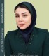 مقنعه فرم نقاب سبز