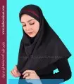 مقنعه تل‌دار