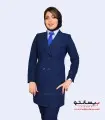 کت شلوار زنانه فیونا آبی کد 53