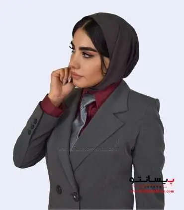 کت شلوار زنانه فیونا طوسی کد 53