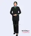 کت شلوار فیونا با مغزی‌دوزی سبز کد 82