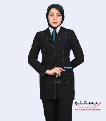 کت شلوار زنانه فیونا با مغزی‌دوزی کله غازی کد 82