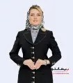 مانتو شلوار کرپ مازراتی مشکی طلایی کد 119