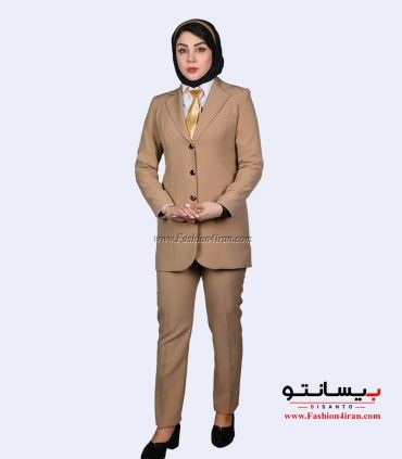 کت شلوار فیونا نسکافه‌ای