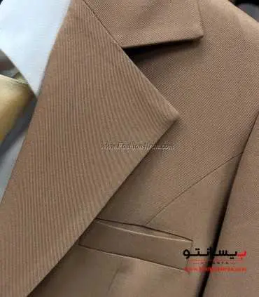 کت شلوار فیونا نسکافه‌ای کد