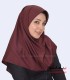مقنعه زرشکی کد 10