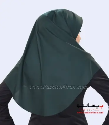 مقنعه سبز لجنی کد 10
